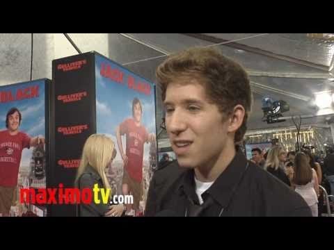 Derek Bloom (Justin Bieber's Eeenie Meenie) Interview at Gulliver's Travels Premiere
