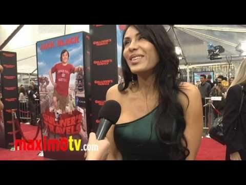 Carla Ortiz (Esquire Sexiest Woman) Interview at Gulliver's Travels Premiere