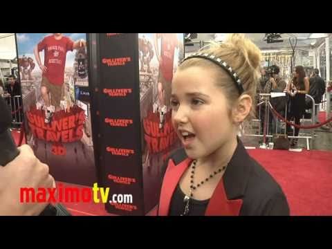 Emily Grace Reaves Interview at Gulliver's Travels Premiere