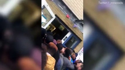 Hundreds line Hackney's streets for Elba casting call