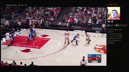 Can the 94 - 95 bulls beat the 16 - 17 warriors? |NBA2K17 (64)