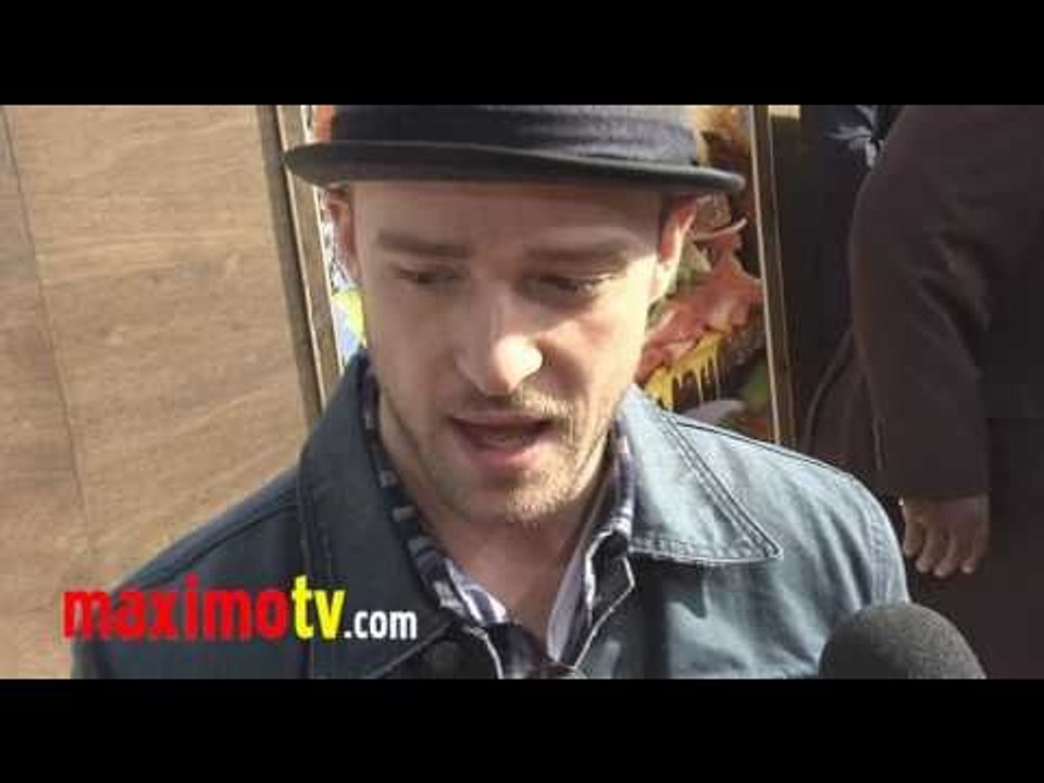 JUSTIN TIMBERLAKE (Boo Boo) Interview  - "YOGI BEAR" Premiere