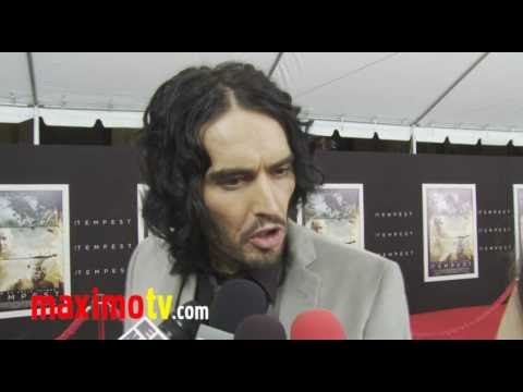 The Tempest Premiere Arrivals Russell Brand, Katy Perry, Helen Mirren