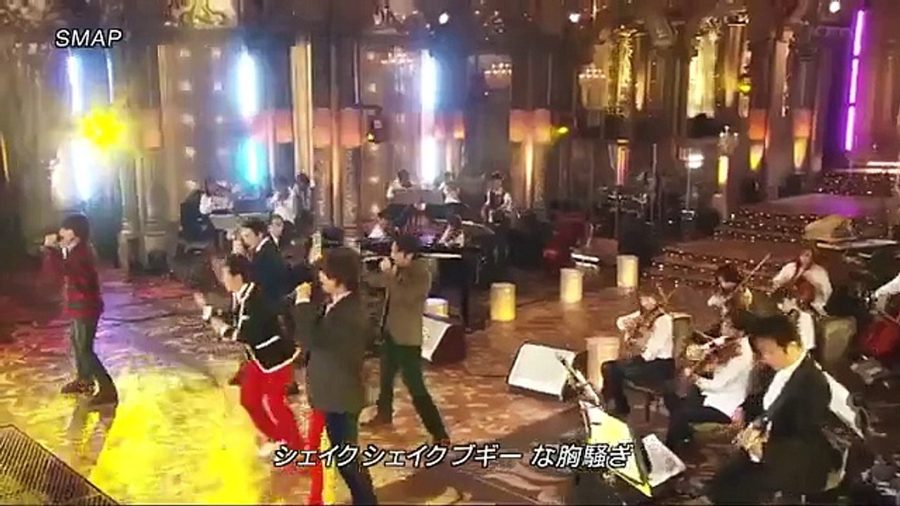 SMAP- SHAKE     2013FNS歌謡祭