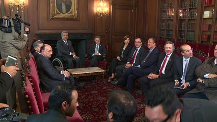 Moreno reitera apoyo a Colombia en pláticas de paz con el ELN