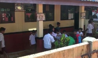 Banjir Merusak Sekolah, Proses Belajar-Mengajar Diliburkan