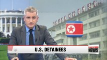 U.S. working to free Americans detained in North Korea