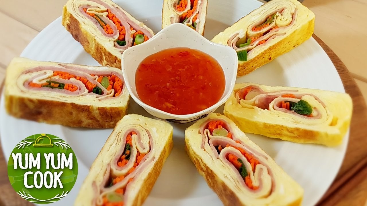 Tamagoyaki Tamago Sushi Nigiri | Japanese Omelette for Kids | Tamagoyaki