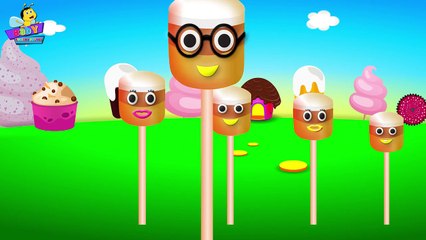 Candy Corn Lollipop Finger Family Songs _ Cake Pop Finger Family