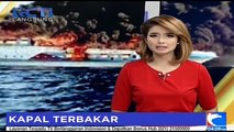 Kapal Pengisian BBM Terbakar di Muara Baru, 1 Tewas