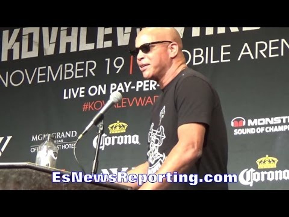 VIRGIL HUNTER EXPLAINS WHY WARD DIDN'T FACE FIGHTER SIMILAR TO KOVALEV