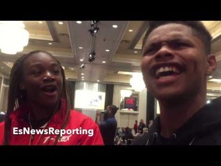 SHAKUR STEVENSON DEFENDS CLARESSA SHIELDS FROM KOVALEV "HE WAS TRIPPIN!! WILL TAKE HIS WORDS BACK!!"