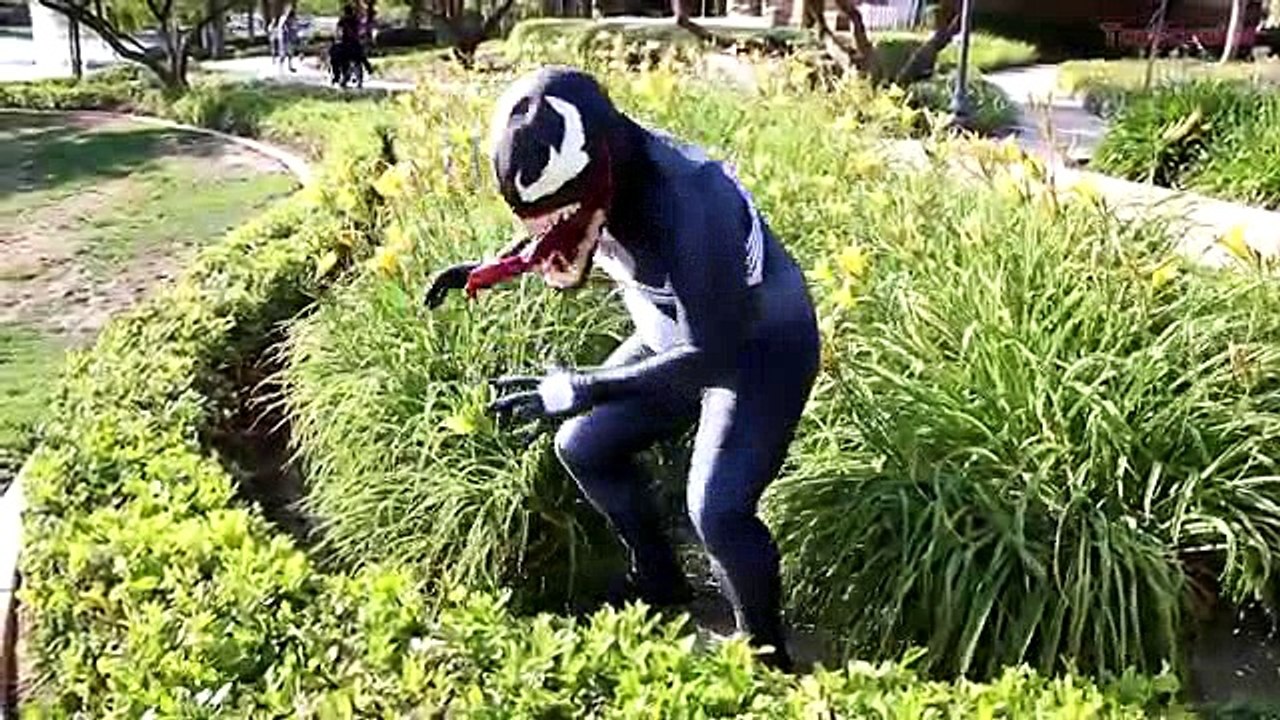 (3)_ELSA vs PINK SPIDERGIRL WEDDING BATTLE Over Spiderman - Fun Superhero Movie in Real Life