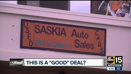 Let Joe Know helps veteran who says he was sold a lemon car