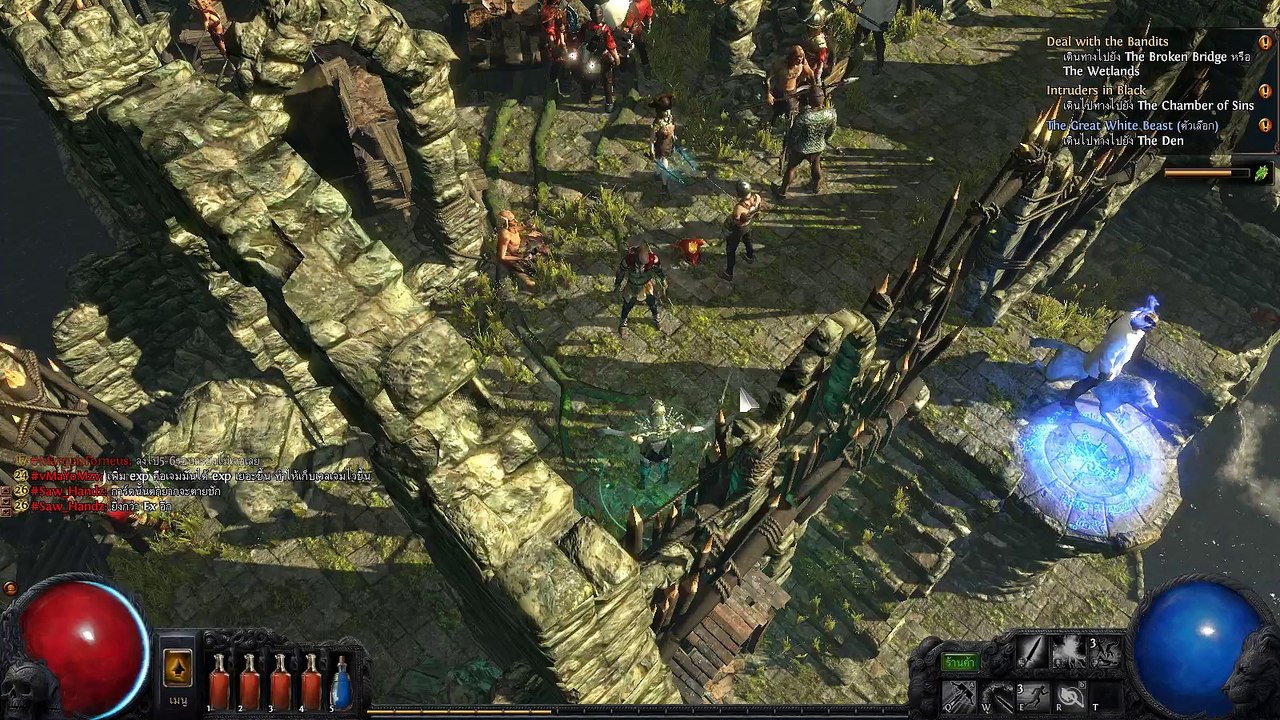 EP-64 วิธีการอัพสกิว และ ออกนอกบ้านไปลองใช้งานจริง {Path of Exile}