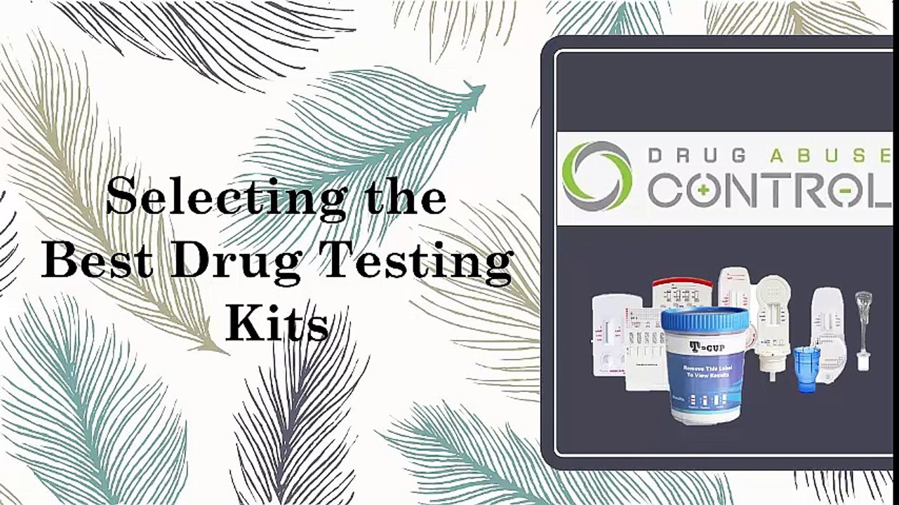 Selecting the Best Drug Testing Kits