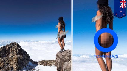 Download Video: Model telanjang di gunung suci membuat marah suku asli setempat - Tomonews