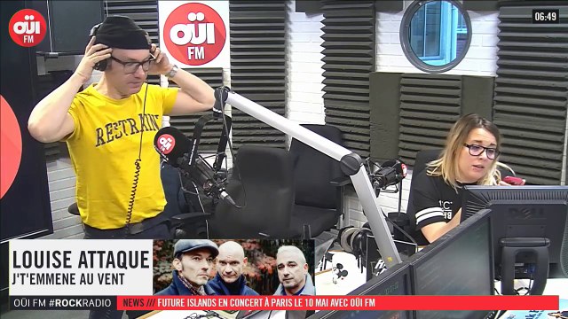 La radio OUI FM en direct vidéo /// La radio s'écoute aussi avec les yeux (2910)