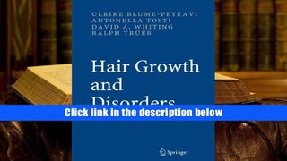 PDF  Hair Growth and Disorders  For Kindle