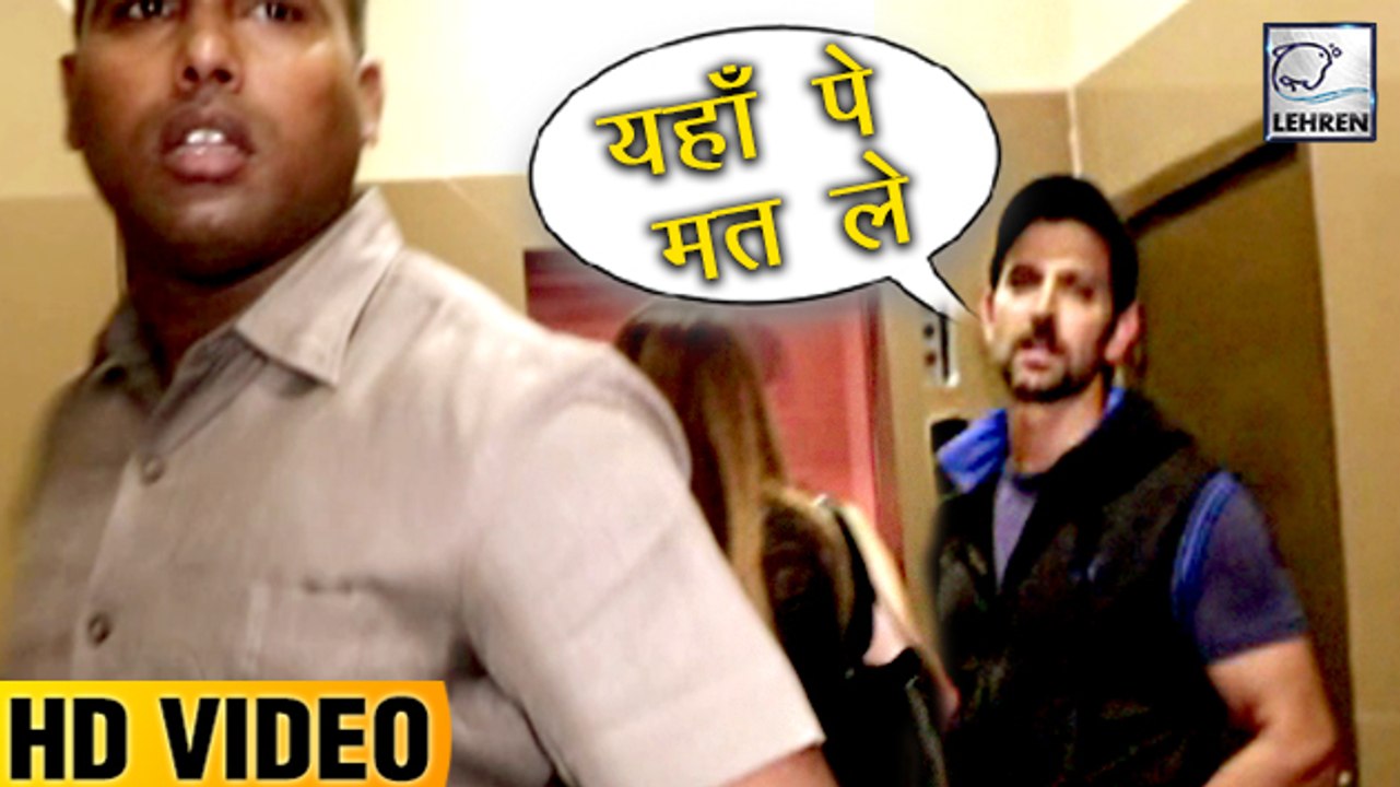 Hrithik Roshan & Ex Wife Sussanne ANNOYED For Being Clicked Together | LehrenTV