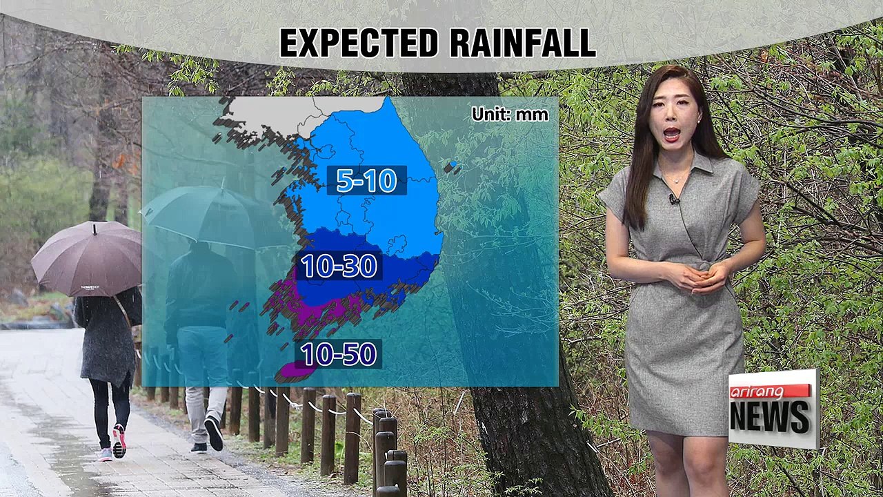 Rainy and mild election day