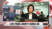 Live from conservative Liberty Korea Party's HQ