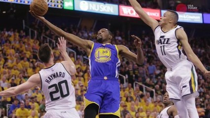 Warriors dominate, complete sweep of Jazz