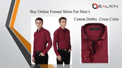 Buy Online BALKIN Formal Shirts for Men