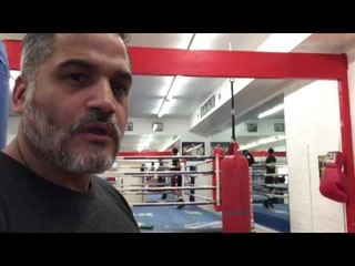 ricky funez on doing mitts with ortiz and now training brandon rios