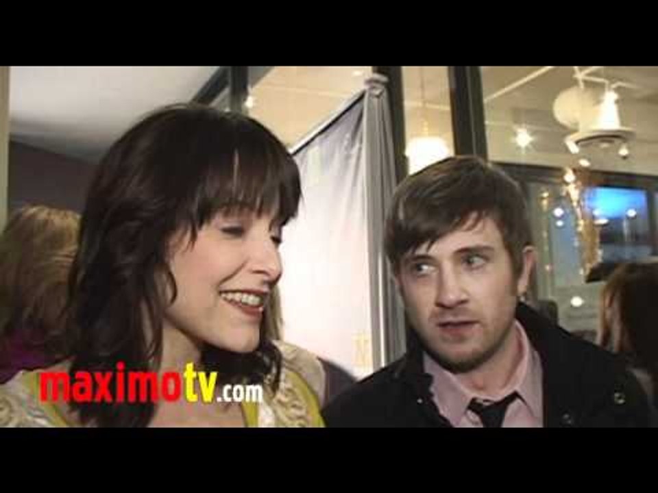 Jenny Mollen & Tom Lenk Interview at "Your Perfect Fit" Event