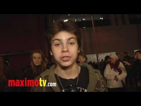 Jake T. Austin Interview 2010 Hollywood Christmas Parade - My Future Wife is Mila Kunis