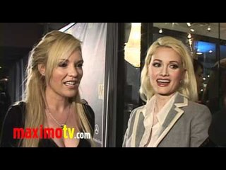 Bridget Marquardt & Holly Madison Interview "Your Perfect Fit" Event