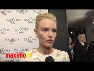 "The Warrior's Way" Premiere Arrivals Kate Bosworth & Jang Dong Gun