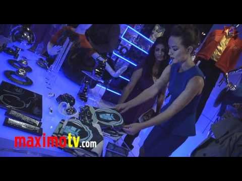 TRON: LEGACY Pop-Up Shop Opening Arrivals With OLIVIA WILDE