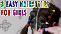 3 Easy hairstyles for girls  Hairstyles for school  Best Hairstyles for Girls