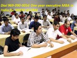 Dial 969-090-0054 One year executive MBA in India for MIBM GLOBAL