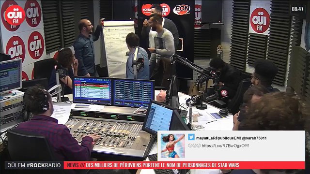 La radio OUI FM en direct vidéo /// La radio s'écoute aussi avec les yeux (2915)