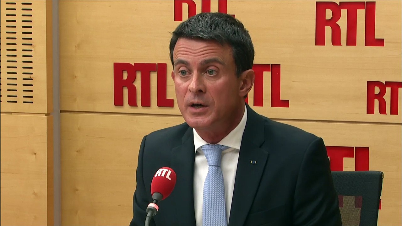 Législatives 2017 : "Je serai candidat de la majorité présidentielle", dit Manuel Valls sur RTL