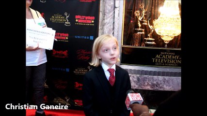 Christian Ganeire of Days of our Lives and The Bay The Series at 2017 Daytime Emmys Pre-Party