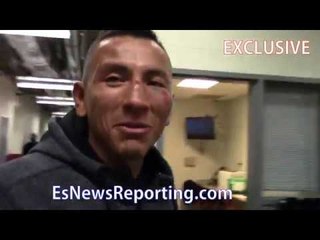 EXCLUSIVE Samuel Vargas after the fight - EsNews Boxing