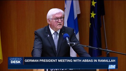 Скачать видео: i24NEWS DESK | German president meeting with Abbas in Ramallah | Tuesday, May 9th 2017