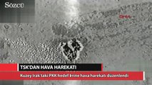 Kuzey Irak'taki PKK hedeflerine hava harekatı düzenlendi