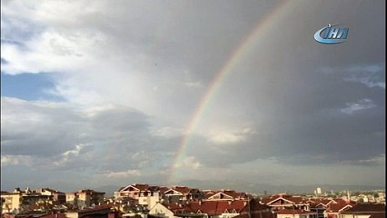 Gökkuşağı Bursa'yı büyüledi