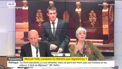 "C'est pas un peu humiliant pour Manuel Valls", comme "demander à Gérard Depardieu de passer un casting ?" @FSintes à @CCastaner