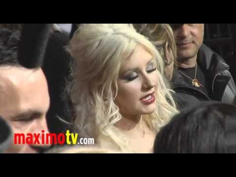 Christina Aguilera Burlesque Premiere
