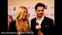 Elena Samodanova and Gleb Savchenko of Dancing With The Stars at 2017 Race To Erase MS Event