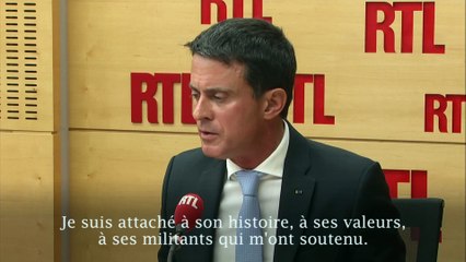 "Le parti socialiste est mort" a déclaré Manuel Valls (rtl.fr)