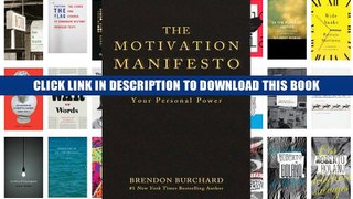 [Epub] Full Download The Motivation Manifesto Ebook Online