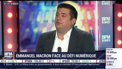 Emmanuel Macron veut mieux taxer les géants du numérique - 08/05