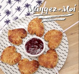 Des sucettes en cœur, un vrai bonheur !